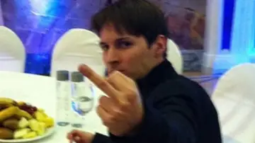 Pavel Durov, fundador de Telegram, en una publicación de la cuenta de Telegram en X reaccionando a su orden de busca y captura. Pavel Durov, fundador de Telegram, en una publicación de la cuenta de Telegram en X reaccionando a su orden de busca y captura.