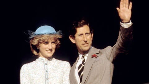 Diana y Carlos, príncipes de Gales