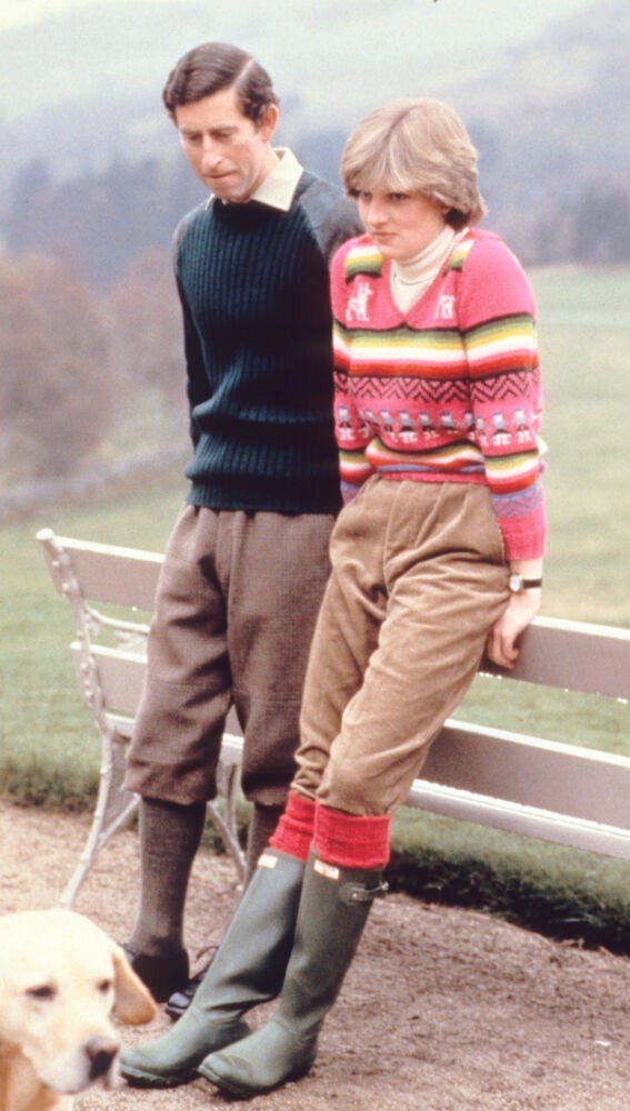 Diana y Carlos, príncipes de Gales