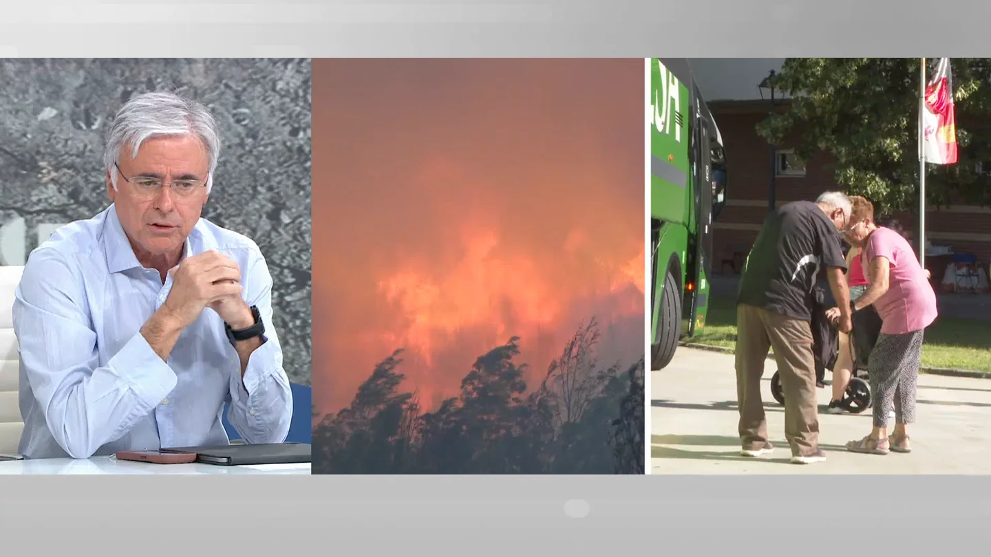 Paco Castañares cuenta las complicaciones de hoy durante los incendios Paco Castañares cuenta las complicaciones de hoy durante los incendios
