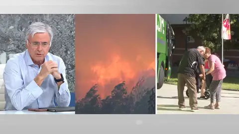 Paco Castañares cuenta las complicaciones de hoy durante los incendios Paco Castañares cuenta las complicaciones de hoy durante los incendios