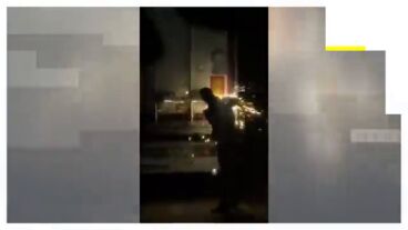 V&iacute;deo: Intentan asaltar un cami&oacute;n en la AP-7 en Girona con una radial