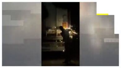 Vídeo: Intentan asaltar un camión en la AP-7 en Girona con una radial