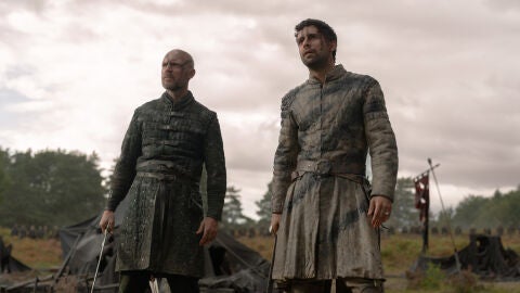 Criston Cole y Ser Edgar en La casa del dragón