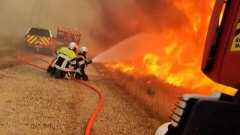 Incendios Europa