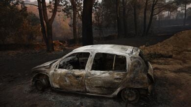 Las cicatrices del incendio: así ha quedado el Embalse de San Juan tras las llamas