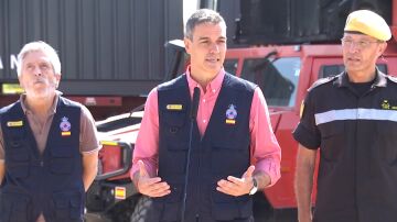 S&aacute;nchez comparece en el puesto de mando de Navalcarnero