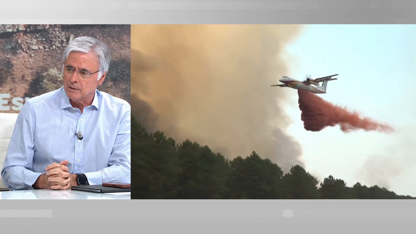 Paco Casta&ntilde;ares, sobre el avi&oacute;n antiincendios