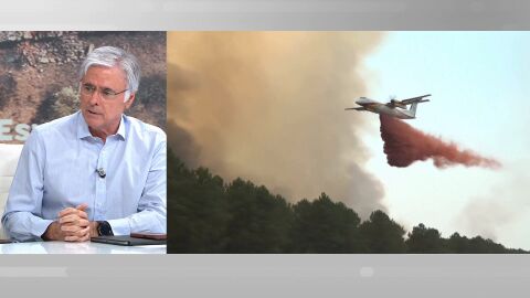 Paco Casta&ntilde;ares, sobre el avi&oacute;n antiincendios