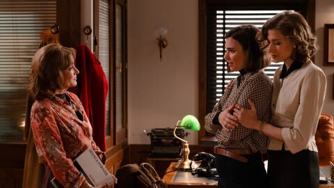 Marta, Fina y Bianca en el capítulo 618 de Sueños de libertad
