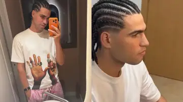 Carlos Alcaraz y su nuevo peinado Carlos Alcaraz y su nuevo peinado