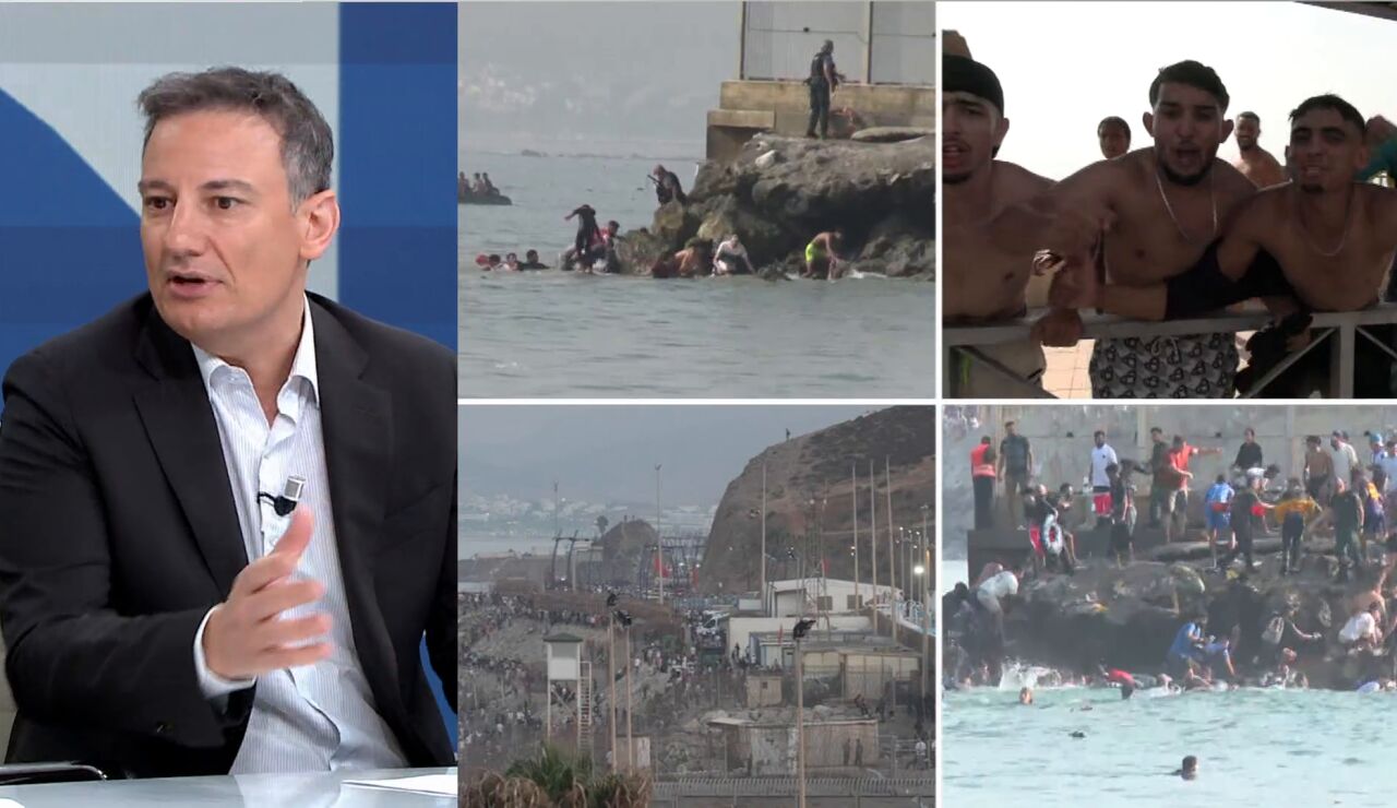 &Aacute;lvaro Nieto considera que la avalancha de inmigrantes en Ceuta es premeditada