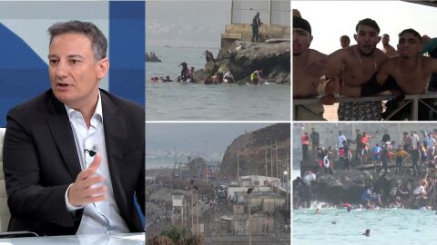 &Aacute;lvaro Nieto considera que la avalancha de inmigrantes en Ceuta es premeditada