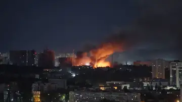 Ataque ruso contra Ucrania con misiles balísticos Ataque ruso contra Ucrania con misiles balísticos