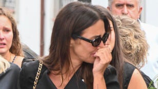 Paula Echevarr&iacute;a despide a su padre