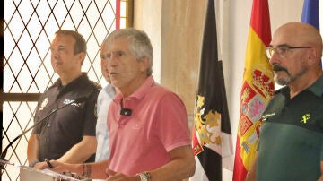 El ministro del Interior, Fernando Grande-Marlaska, en la Delegaci&oacute;n del Gobierno de Ceuta.