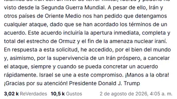 Publicación de Trump Publicación de Trump