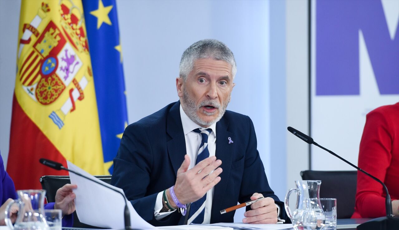 El ministro del Interior, Fernando Grande-Marlaska