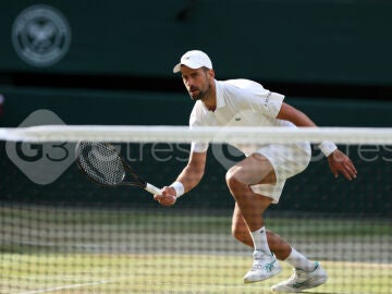 Djokovic durante Wimbledon 2026 Djokovic durante Wimbledon 2026