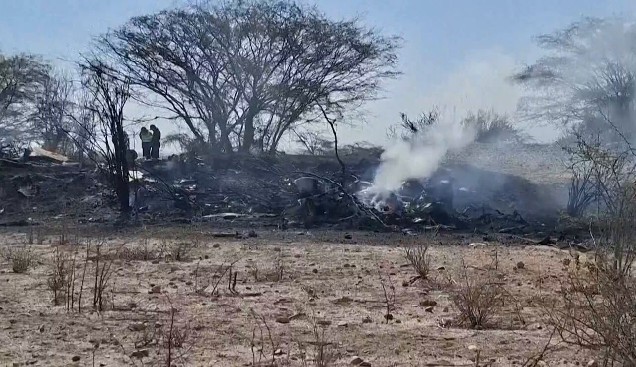 Accidente de una avioneta tur&iacute;stica en Per&uacute;