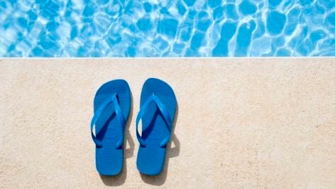 Chanclas.