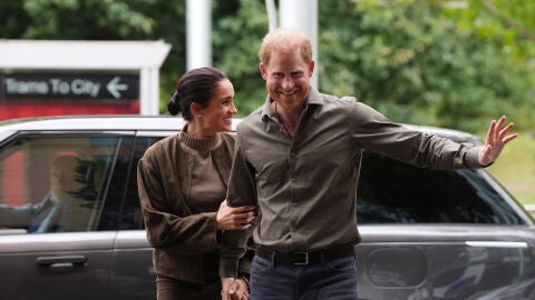 Meghan Markle y el príncipe Harry