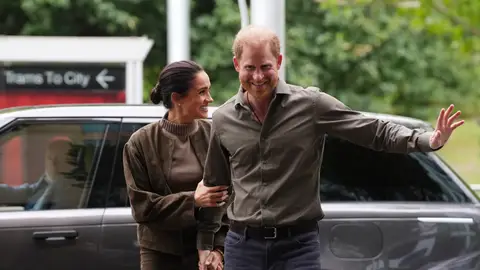Meghan Markle y el príncipe Harry Meghan Markle y el príncipe Harry