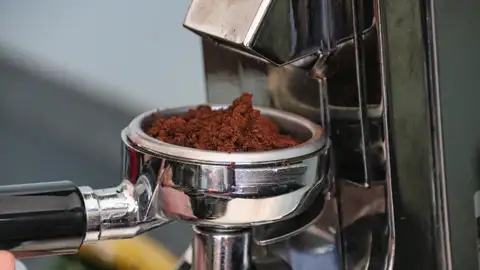 Imagen de café molido Imagen de café molido