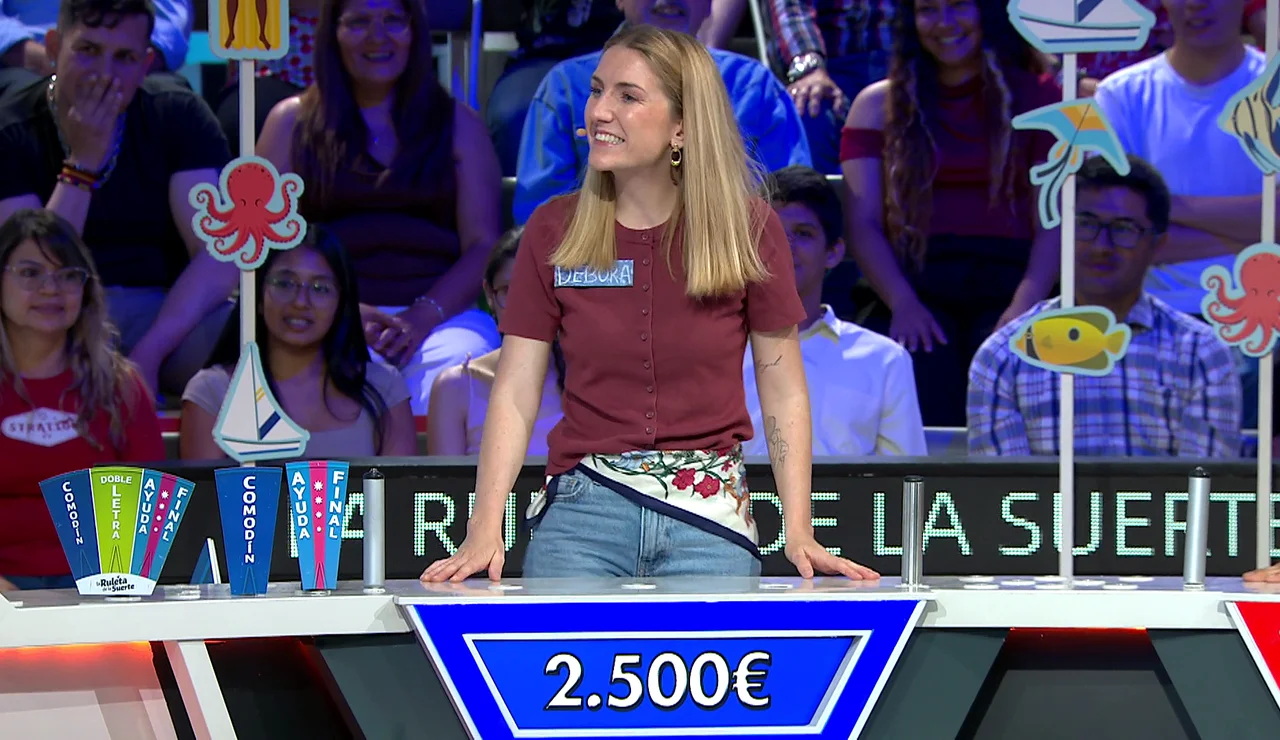 Débora se marca un panel redondo: ¡2.500 euros, comodín y supercomodín!