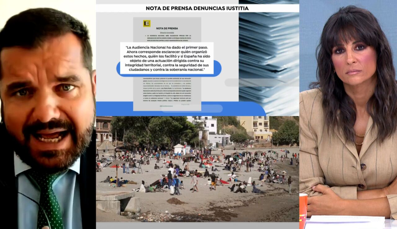 Crisis migratoria en Ceuta.