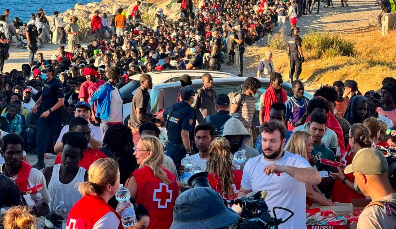 Crisis migratoria en Ceuta