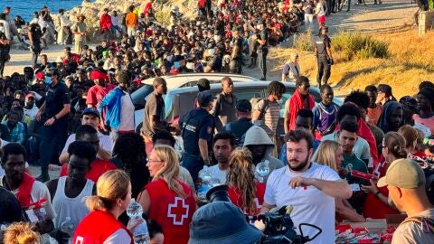Crisis migratoria en Ceuta