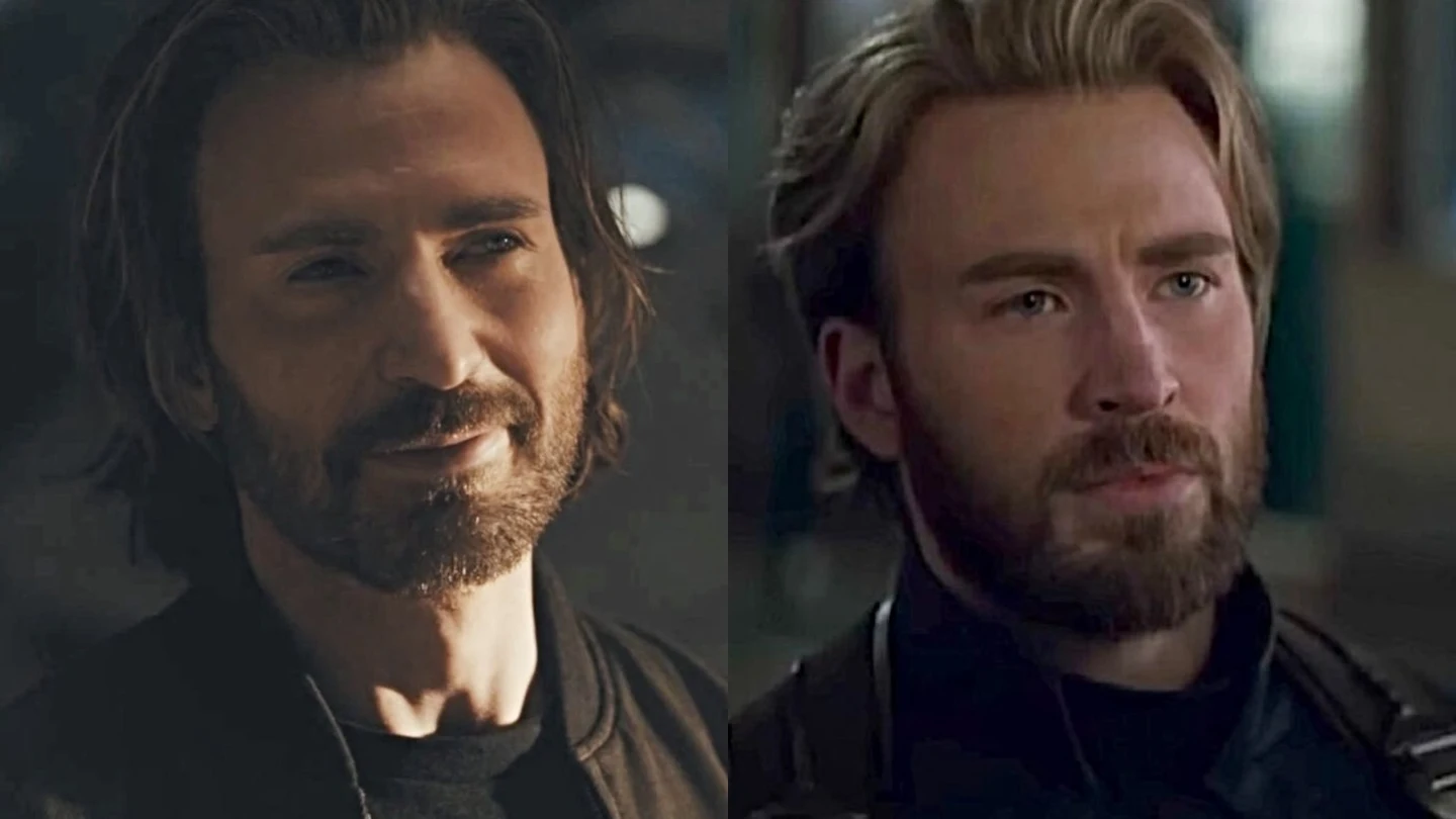 Chris Evans como Capitán América Chris Evans como Capitán América