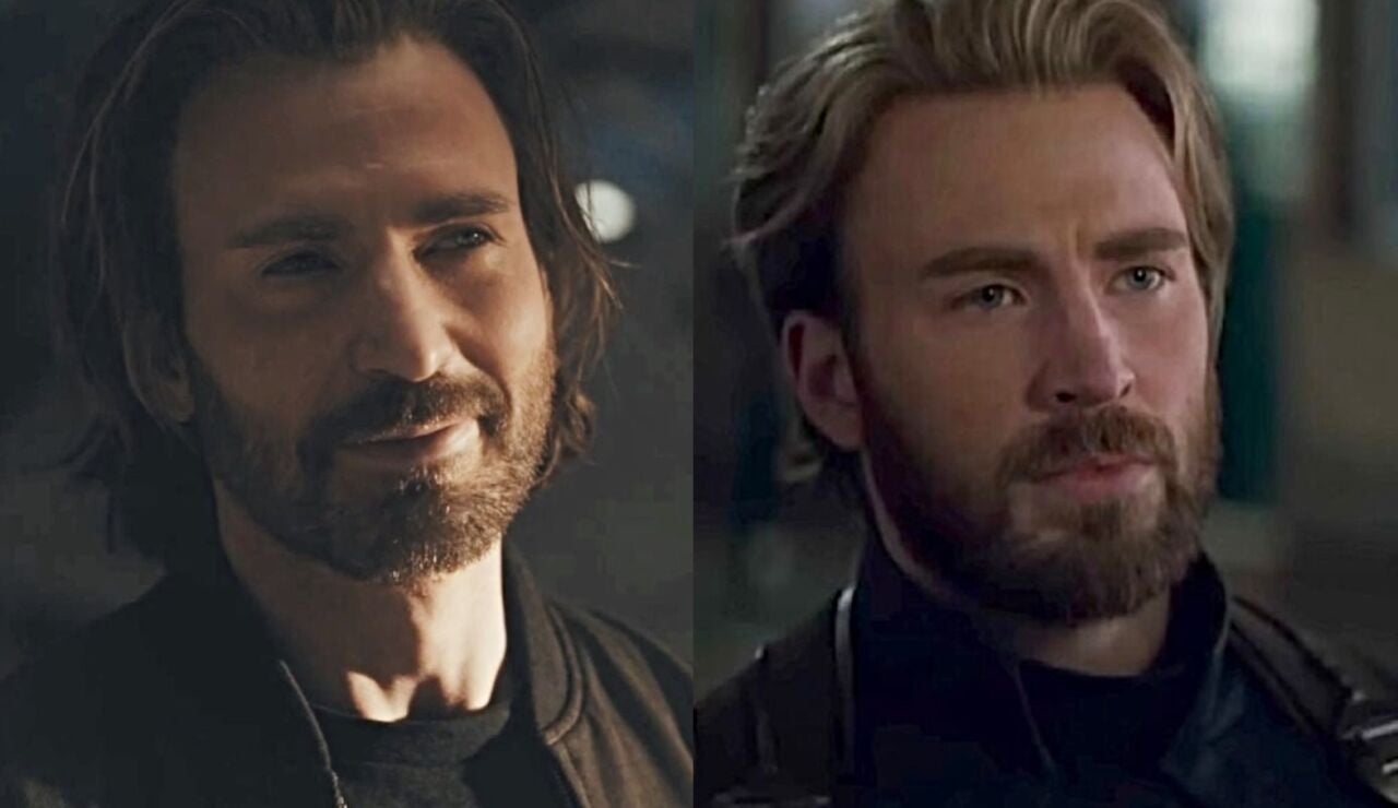 Chris Evans como Capit&aacute;n Am&eacute;rica