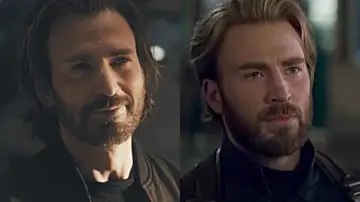 Chris Evans como Capitán América Chris Evans como Capitán América