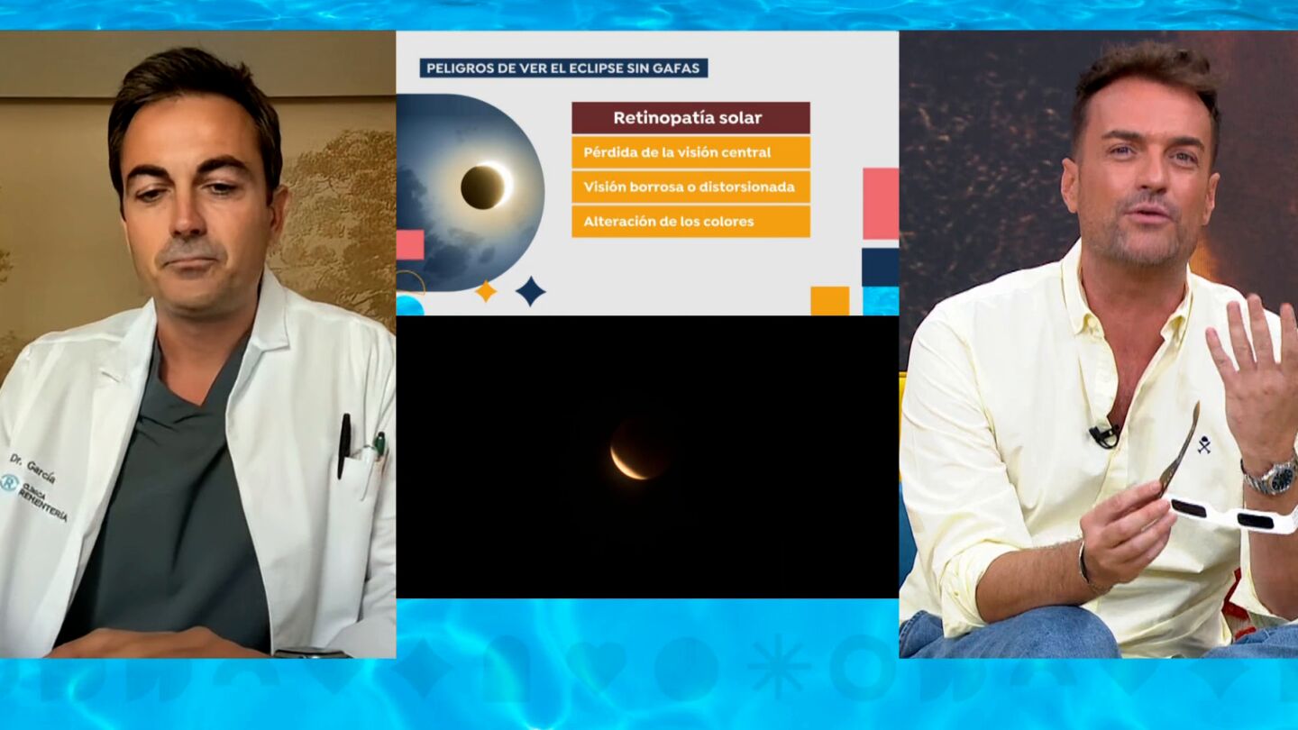 Los peligros del eclipse.