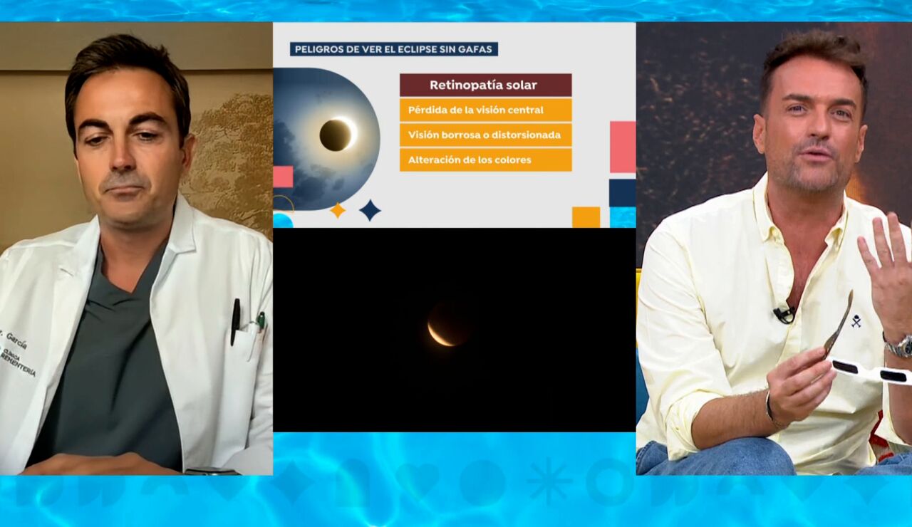 Los peligros del eclipse.