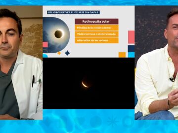 Los peligros del eclipse.