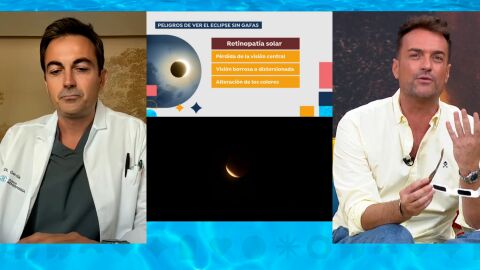 Los peligros del eclipse.