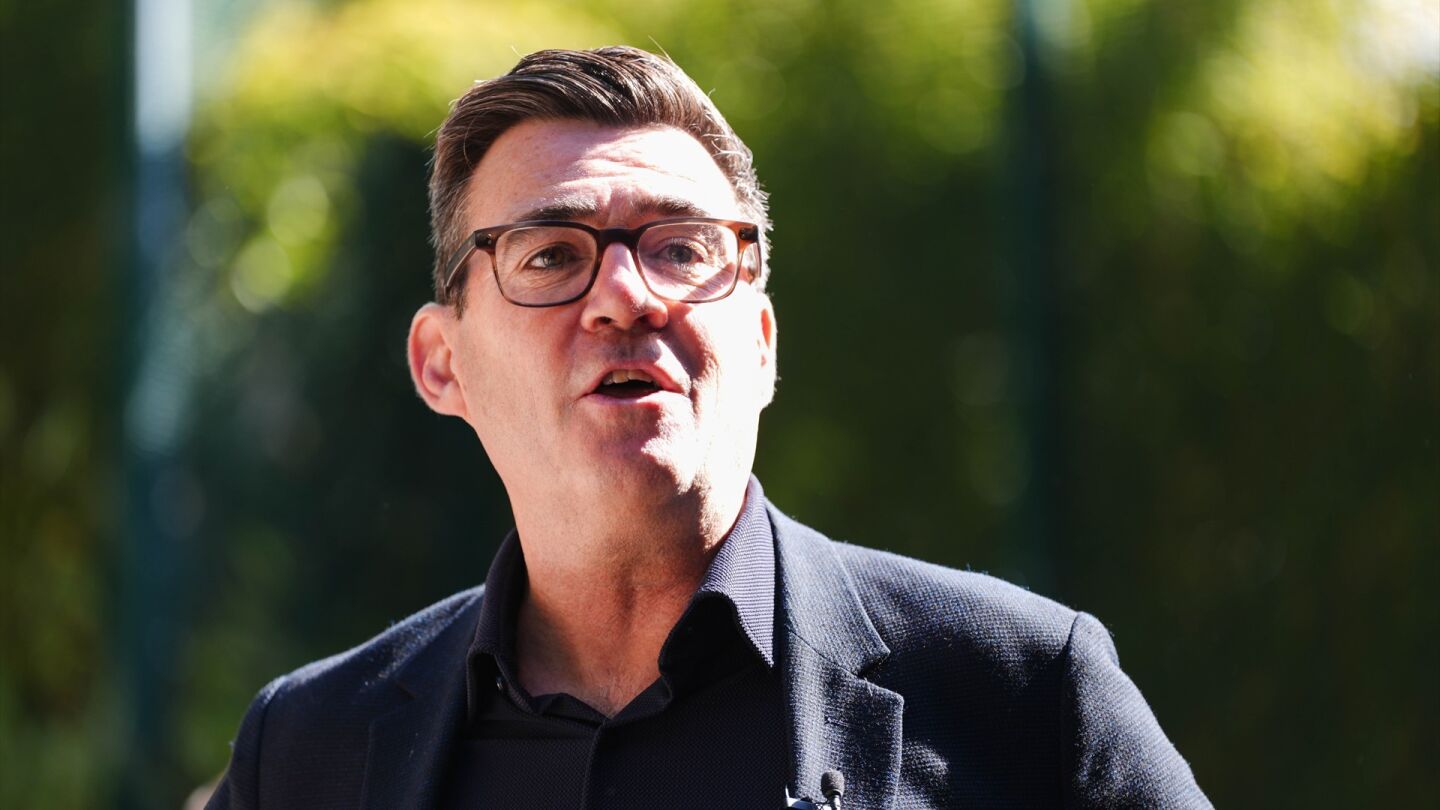 El primer ministro brit&aacute;nico, Andy Burnham, en una imagen de archivo.