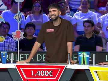 &iexcl;De pura casualidad! Aitor se lleva un panel de 1.400 euros