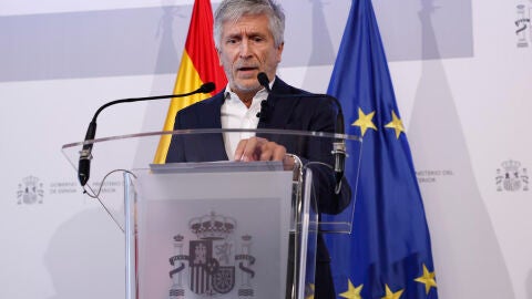 Imagen del ministro de Interior, Fernando Grande-Marlaska 