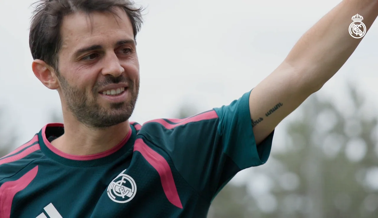 Bernardo Silva, en Valdebebas