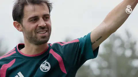 Bernardo Silva, en Valdebebas Bernardo Silva, en Valdebebas