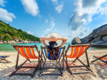 Vacaciones en una playa paradis&iacute;aca