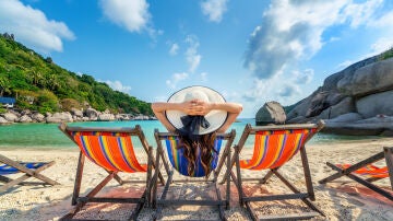 Vacaciones en una playa paradis&iacute;aca