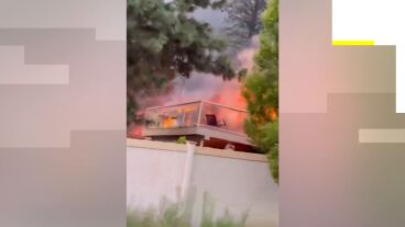 El fuego avanza sin control en Washington.