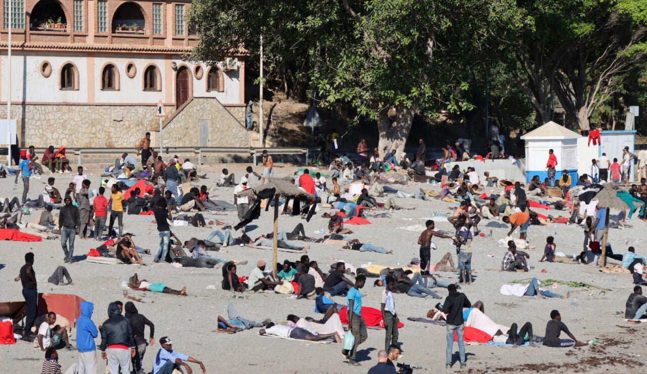 Crisis migratoria en Ceuta