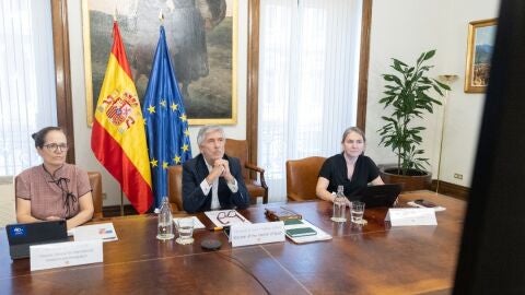 Marlaska en la reuni&oacute;n de la UE