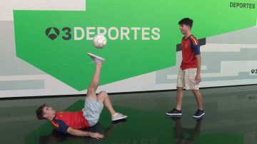 Diego Piquera y Sergio Sancho, en el plat&oacute; de Antena 3 Noticias